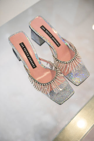 Silver Zahir Crystal Mule