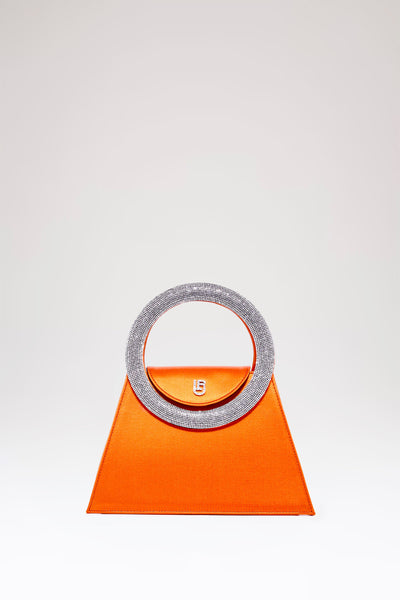 Orange Satin Trapezio Bag – Les Petits Joueurs
