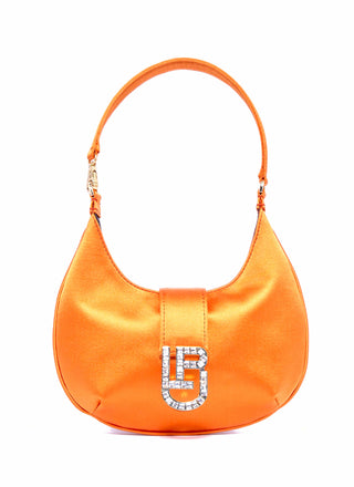 Orange Cindy Baguette Bag