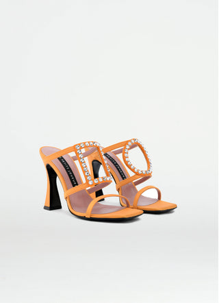 Orange Hoya Heels