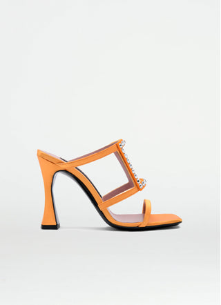 Orange Hoya Heels