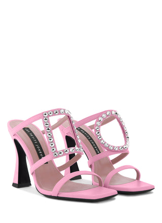 Pink Nappa Hoya Heels