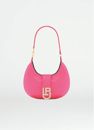 Neon Pink Cindy Baguette Bag
