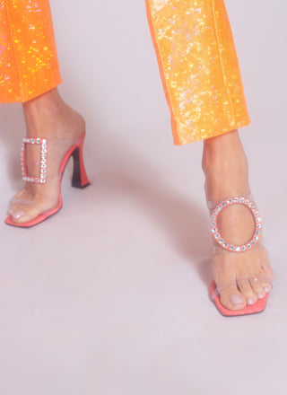 Coral PVC Hoya Heels