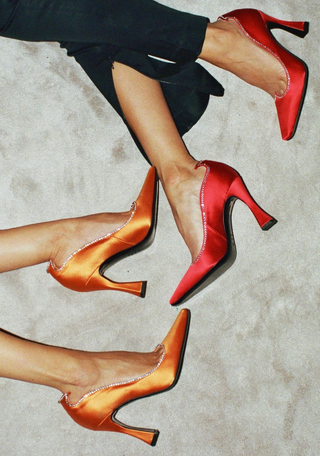 Orange Crystal Taya Pump