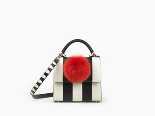 Mini Alex Bunny Black & White Stripes